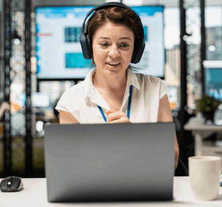 Customer use businesses in Arlington with high quality captioning services tailored to educational, legal and media needs.