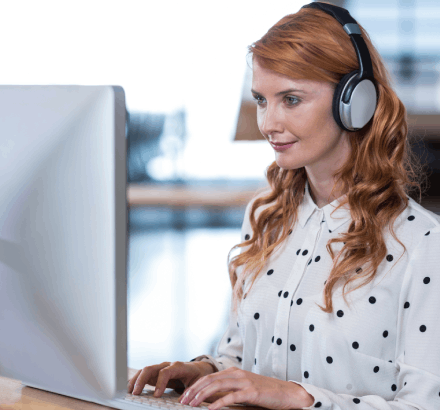 Customer benefits from captioning services in Phoenix and nearby cities to ensure accurate, on-time captioning.