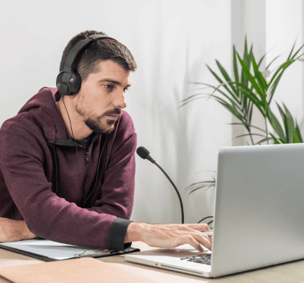 Client benefiting from Closed Captioning services across Oklahoma and nearby cities for various media.