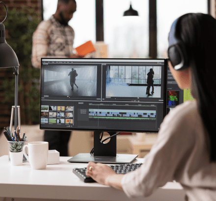 Captioner adds captioning to a marketing and advertising video, enhancing accessibility and engagement for diverse audiences.