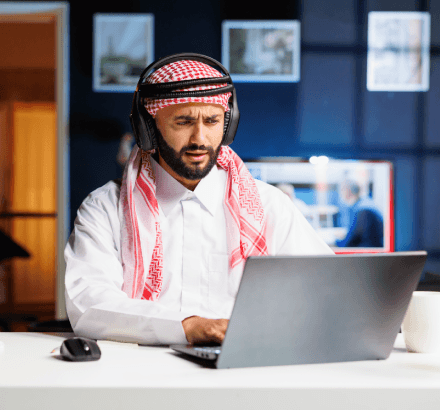 Captioner tests Arabic Subtitling Services readability, measuring reading speed and keeping each line easy to scan.