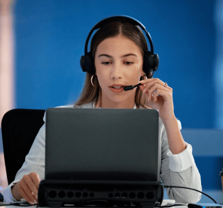 Customer choosing on Mam Captioning Services for fast, accurate and high quality captioning solutions.