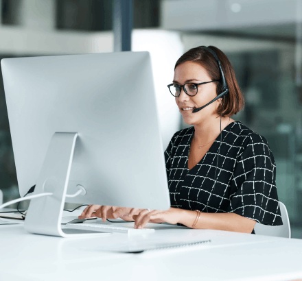 Captioning expert reviewing scripts for closed captioning jobs in Norfolk, Virginia, to enhance accessibility.