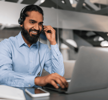 Customer enjoying seamless viewing experience from accurate Closed Captioning Services near Tacoma, Washington.