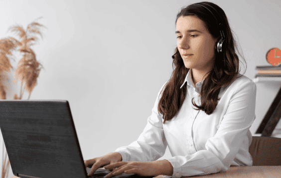 The captioner creates precise captions using closed captioning services in Houston to improve media accessibility.