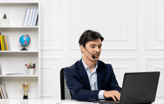 A captioner adding accurate subtitles using Closed Captioning Services in Pompano Beach for video accessibility.