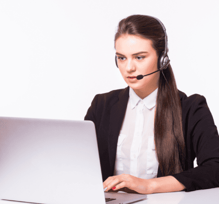 Expert creating descriptive video content using Closed Captioning services to aid accessibility in Oklahoma.