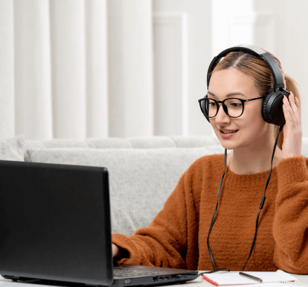 The client utilizing Closed Captioning services with support for DigiBeta, QuickTime, YouTube Hulu and other formats.