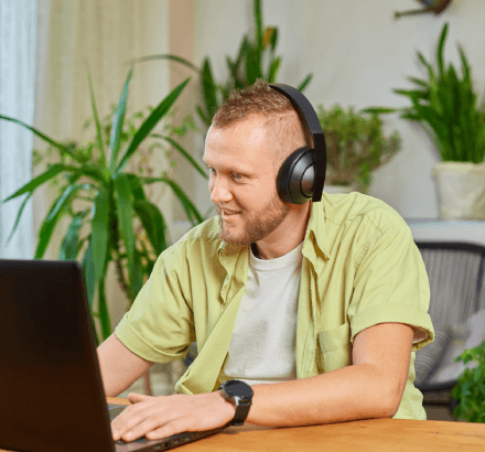 Client utilizing complete Bahasa subtitling for business, media and educational content with full accuracy and clarity.