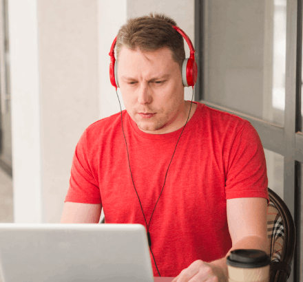 The client benefiting from Twi Subtitling Services with rush delivery, revisions and secure file handling.