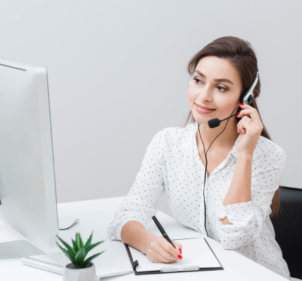 Client utilizing descriptive audio for visually impaired users via Closed Captioning Services in Detroit.