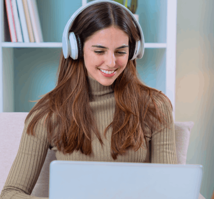 Client utilizing descriptive video services in Florida, designed for visually impaired individuals with accuracy.