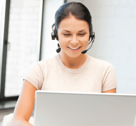 The customer is enjoying the descriptive video created by closed captioning services in Norfolk for accessibility.