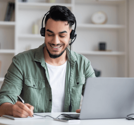 A student benefits from Hindi subtitles in academic content, improving comprehension and engagement with complex topics.