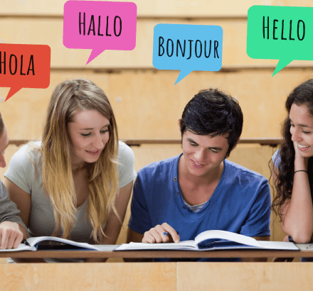 Subtitler providing foreign language closed captioning services in Atlanta, including languages like Spanish, French, and Arabic.