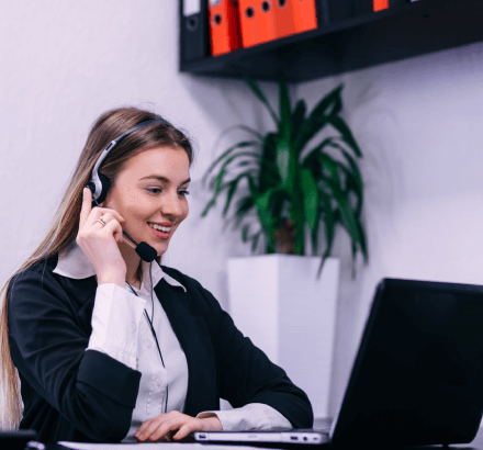Customer benefiting from Irish Captioning Services to create closed captions for video accessibility on streaming platforms.