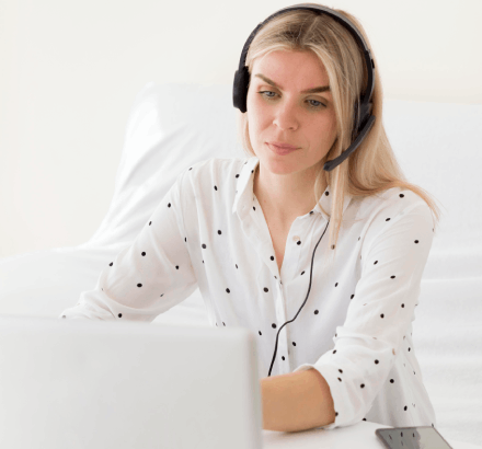 Client utilizing Mam Captioning Services that are delivered quickly while maintaining high accessibility standards.