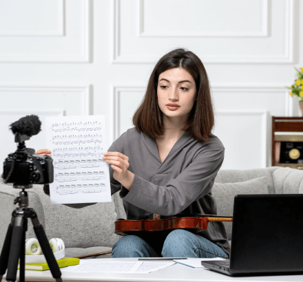 A typist providing numerous captioning services in Atlanta, including video description, YouTube captioning, and DVD captioning.