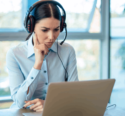 Customer benefiting from high quality professional Mandinka subtitling services ensuring the accuracy of translated content.