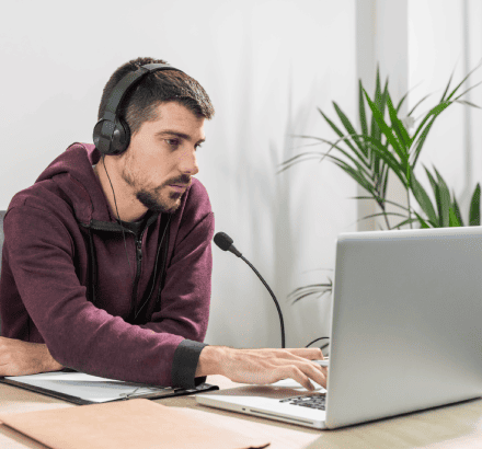A client receiving high quality Farsi subtitling services with competitive rates and exceptional accuracy.