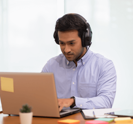 Customer benefits from Vanan Captioning’s scalable Ga Captioning services, providing reliable support for large projects.