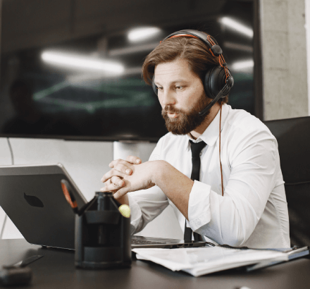 Content creator using Spanish subtitling services for fast, error-free delivery across all industry sectors.