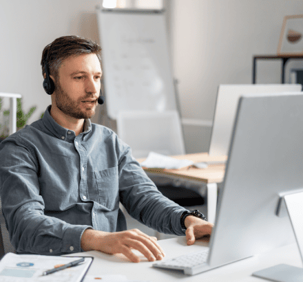 The customer in Dallas benefiting from professional subtitling ensuring accurate subtitles for videos in various languages.