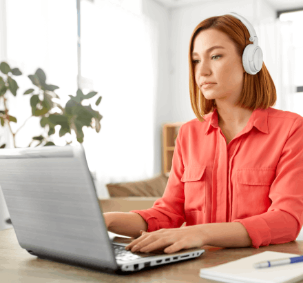 A customer benefits from professional subtitling services in San Antonio, Texas for clear communication in videos and more.