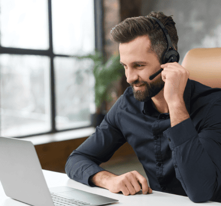 Customer benefiting from Vanan’s Telugu Subtitling Services with express delivery and accurate subtitle synchronization.