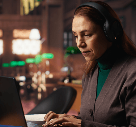 A project lead compares v1 and v3 files with a change log during Japanese Subtitling Services versioning reviews.